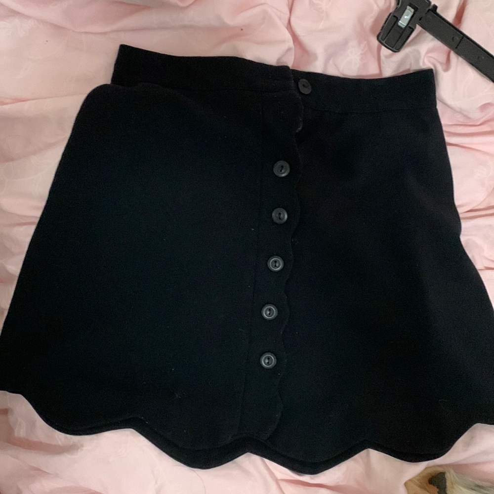 freesty revolution pencil skirt with flowy outline (black)